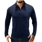 VTRT - High Neck Long Sleeve Shirt for Men - Sarman Fashion - Wholesale Clothing Fashion Brand for Men from Canada