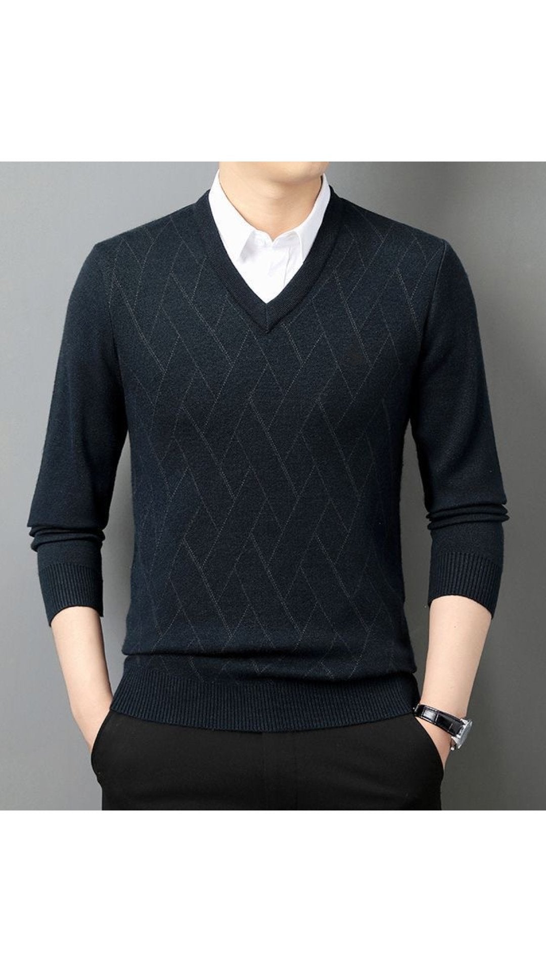 VVUV - Sweater for Men - Sarman Fashion - Wholesale Clothing Fashion Brand for Men from Canada