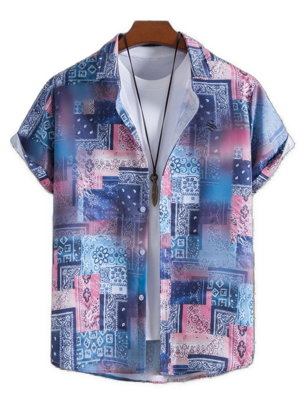 VYUT - Short Sleeves Shirt for Men - Sarman Fashion - Wholesale Clothing Fashion Brand for Men from Canada