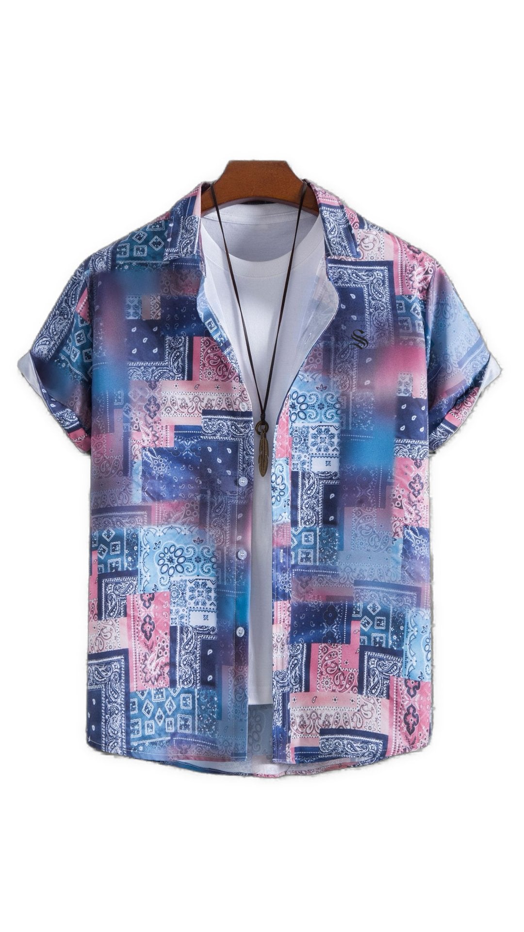 VYUT - Short Sleeves Shirt for Men - Sarman Fashion - Wholesale Clothing Fashion Brand for Men from Canada