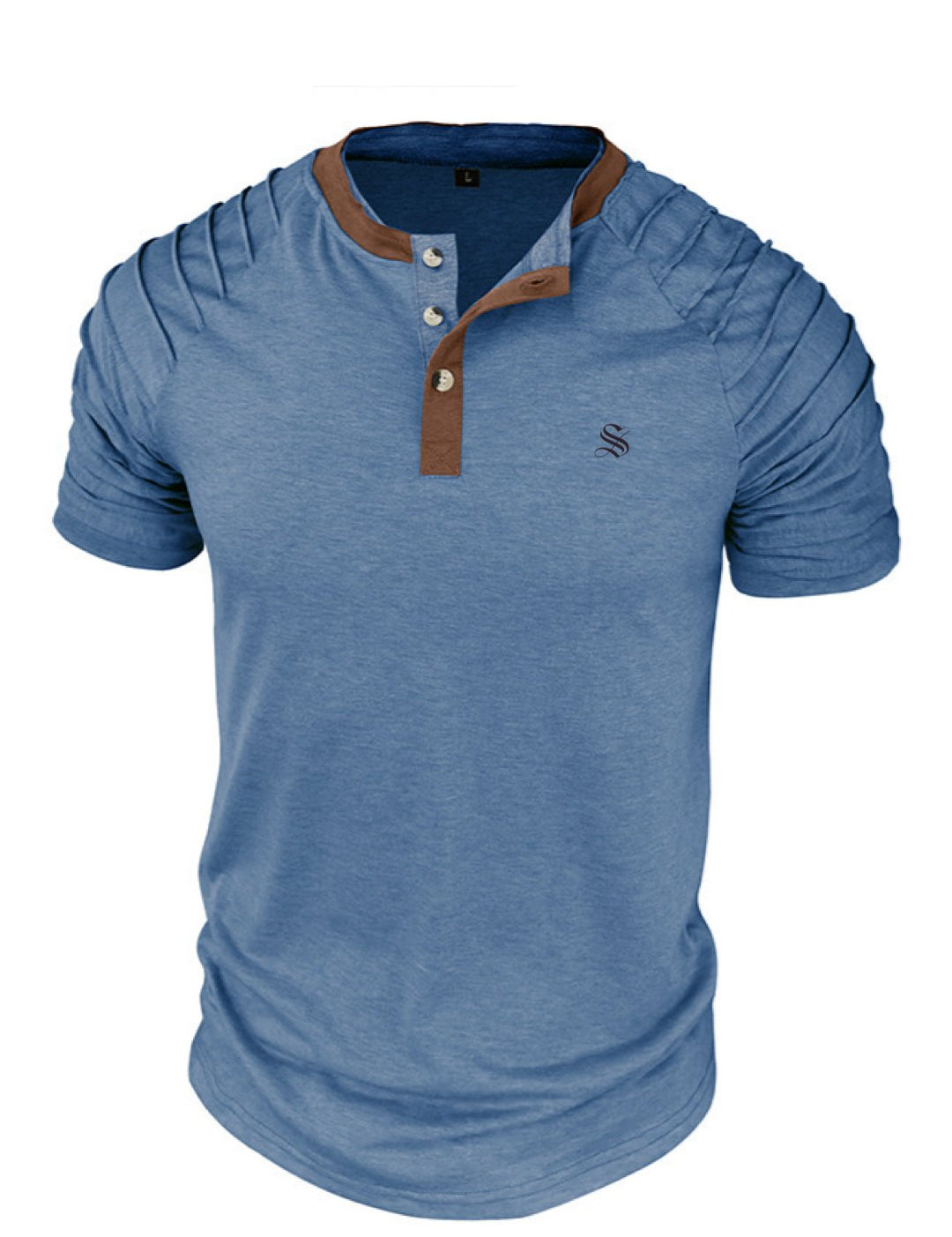 Waves - T-Shirt for Men - Sarman Fashion - Wholesale Clothing Fashion Brand for Men from Canada