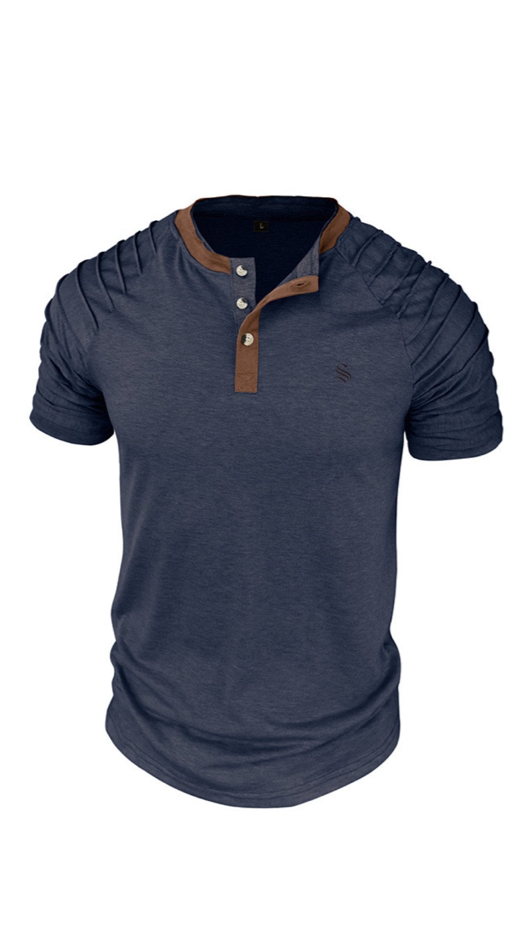 Waves - T-Shirt for Men - Sarman Fashion - Wholesale Clothing Fashion Brand for Men from Canada