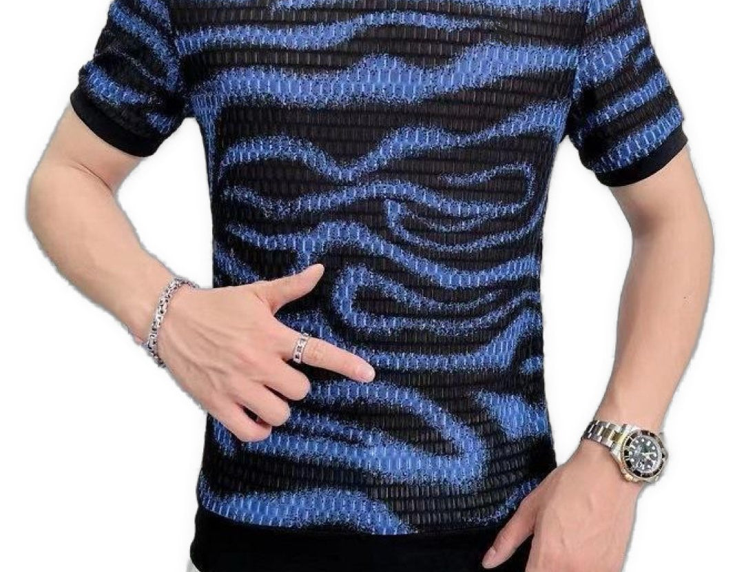 Wavesol - T-Shirt for Men - Sarman Fashion - Wholesale Clothing Fashion Brand for Men from Canada