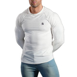 White Base - White Long Sleeve Shirt for Men - Sarman Fashion - Wholesale Clothing Fashion Brand for Men from Canada