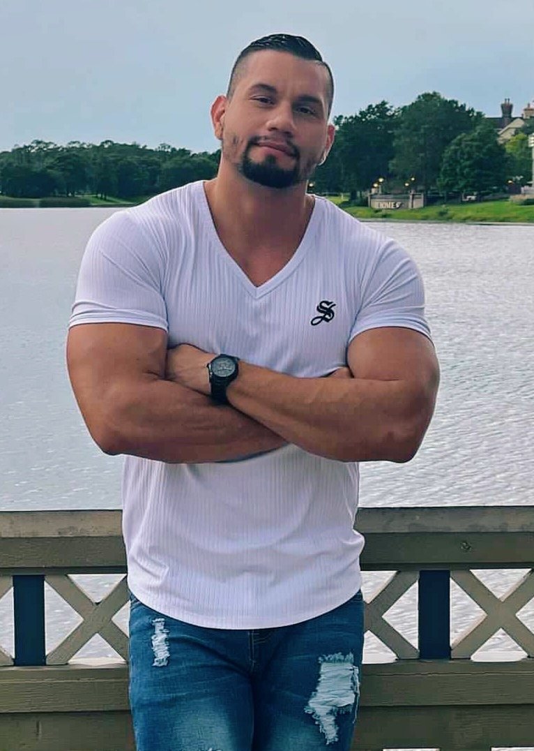 White Tiger - White T-shirt for Men - Sarman Fashion - Wholesale Clothing Fashion Brand for Men from Canada