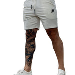 White Warrior - White Shorts for Men - Sarman Fashion - Wholesale Clothing Fashion Brand for Men from Canada