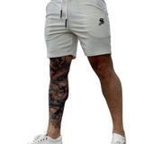 White Warrior - White Shorts for Men - Sarman Fashion - Wholesale Clothing Fashion Brand for Men from Canada