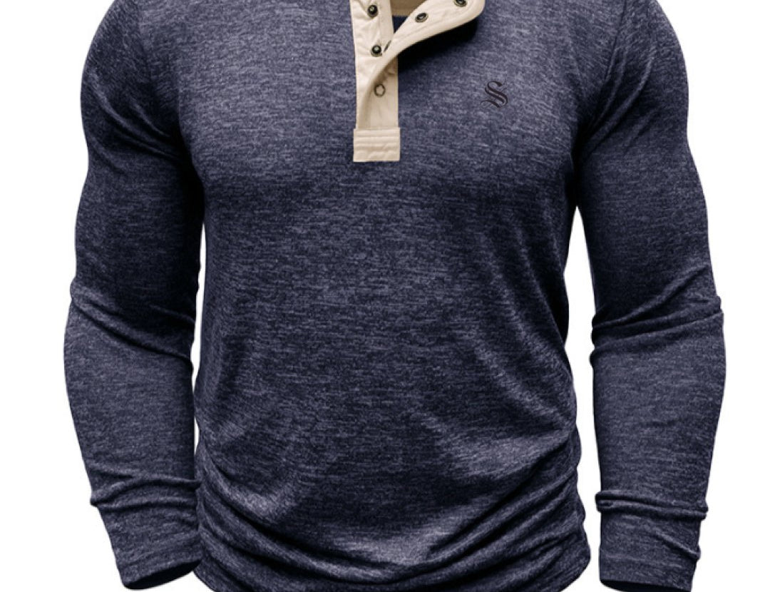 Wintol - Long Sleeves Shirt for Men - Sarman Fashion - Wholesale Clothing Fashion Brand for Men from Canada