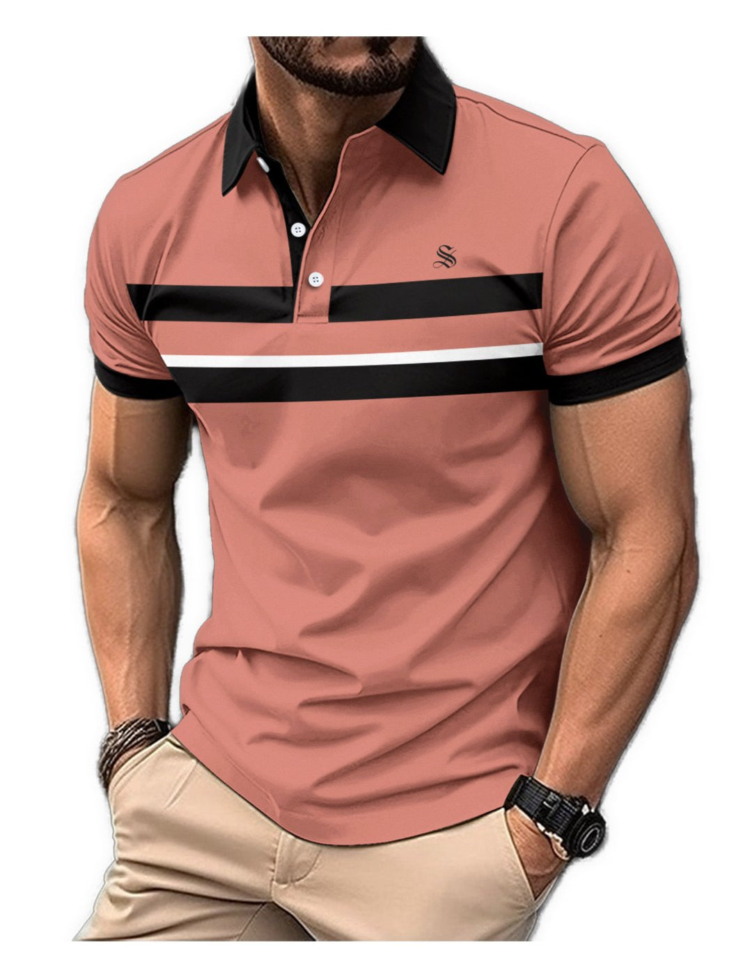 Wolduna - T-Shirt for Men - Sarman Fashion - Wholesale Clothing Fashion Brand for Men from Canada