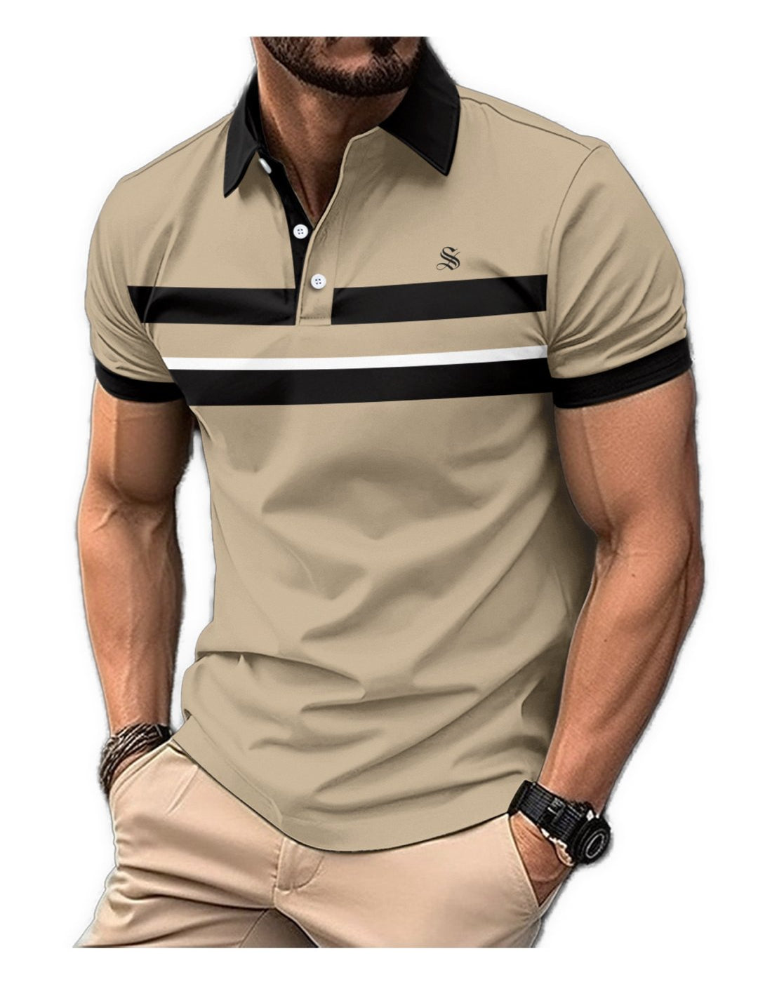Wolduna - T-Shirt for Men - Sarman Fashion - Wholesale Clothing Fashion Brand for Men from Canada