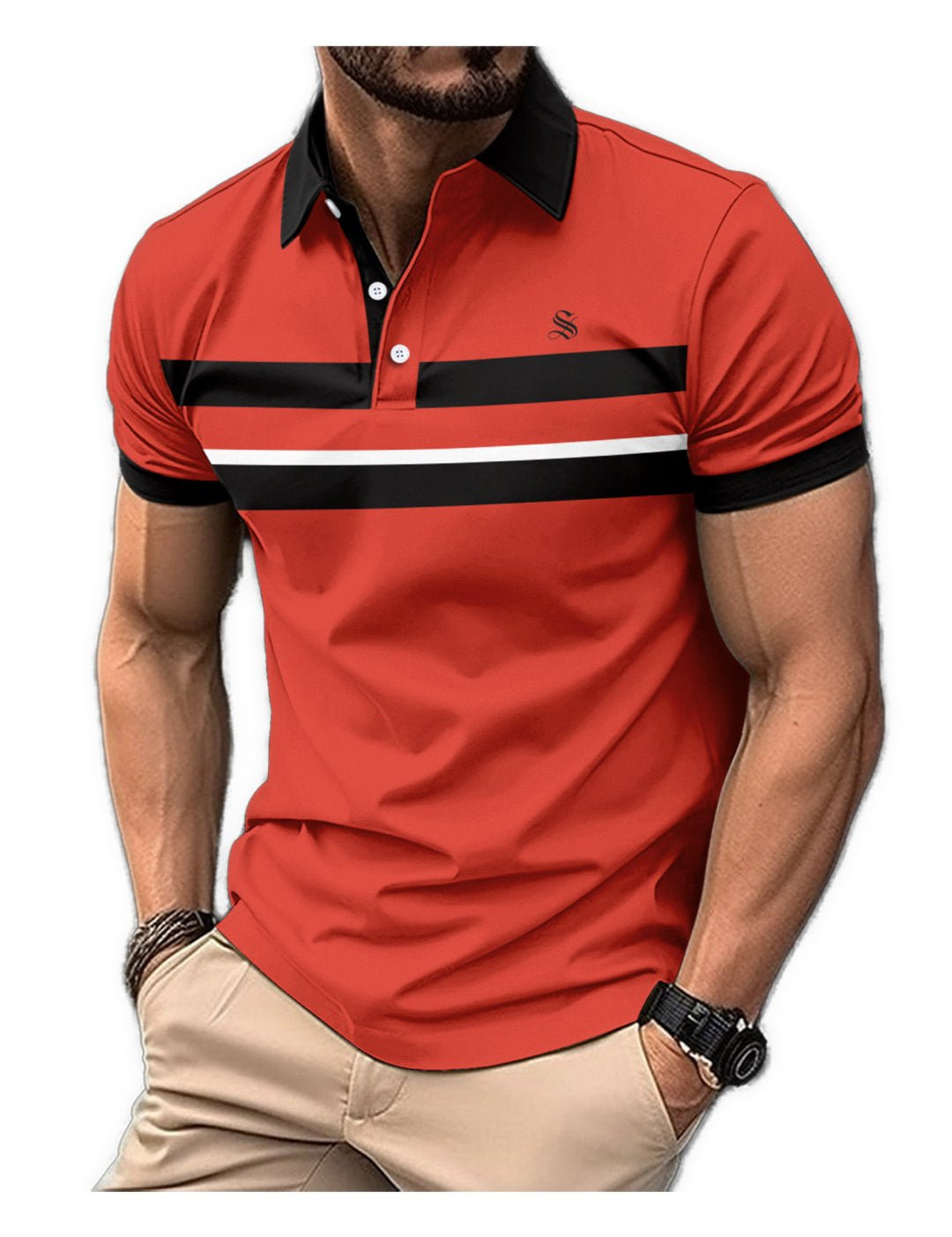 Wolduna - T-Shirt for Men - Sarman Fashion - Wholesale Clothing Fashion Brand for Men from Canada