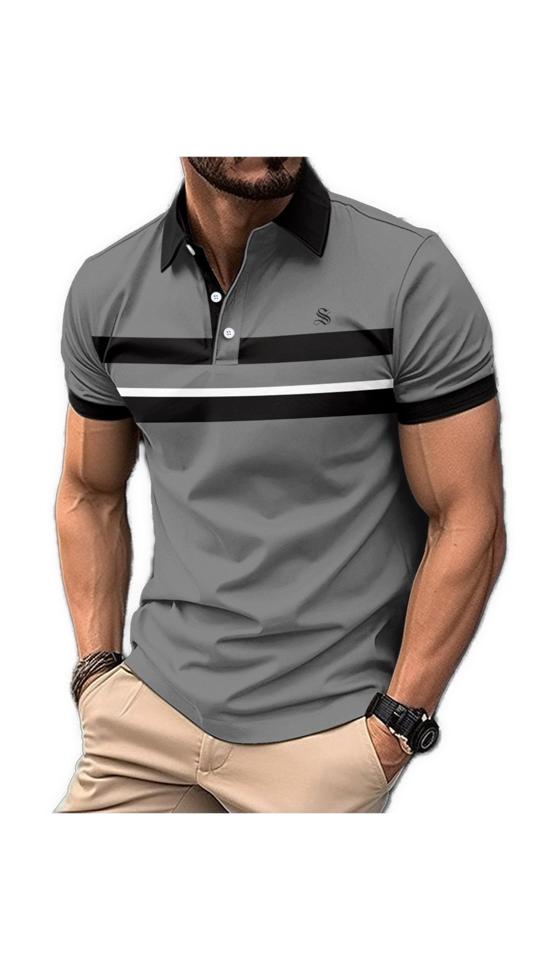 Wolduna - T-Shirt for Men - Sarman Fashion - Wholesale Clothing Fashion Brand for Men from Canada