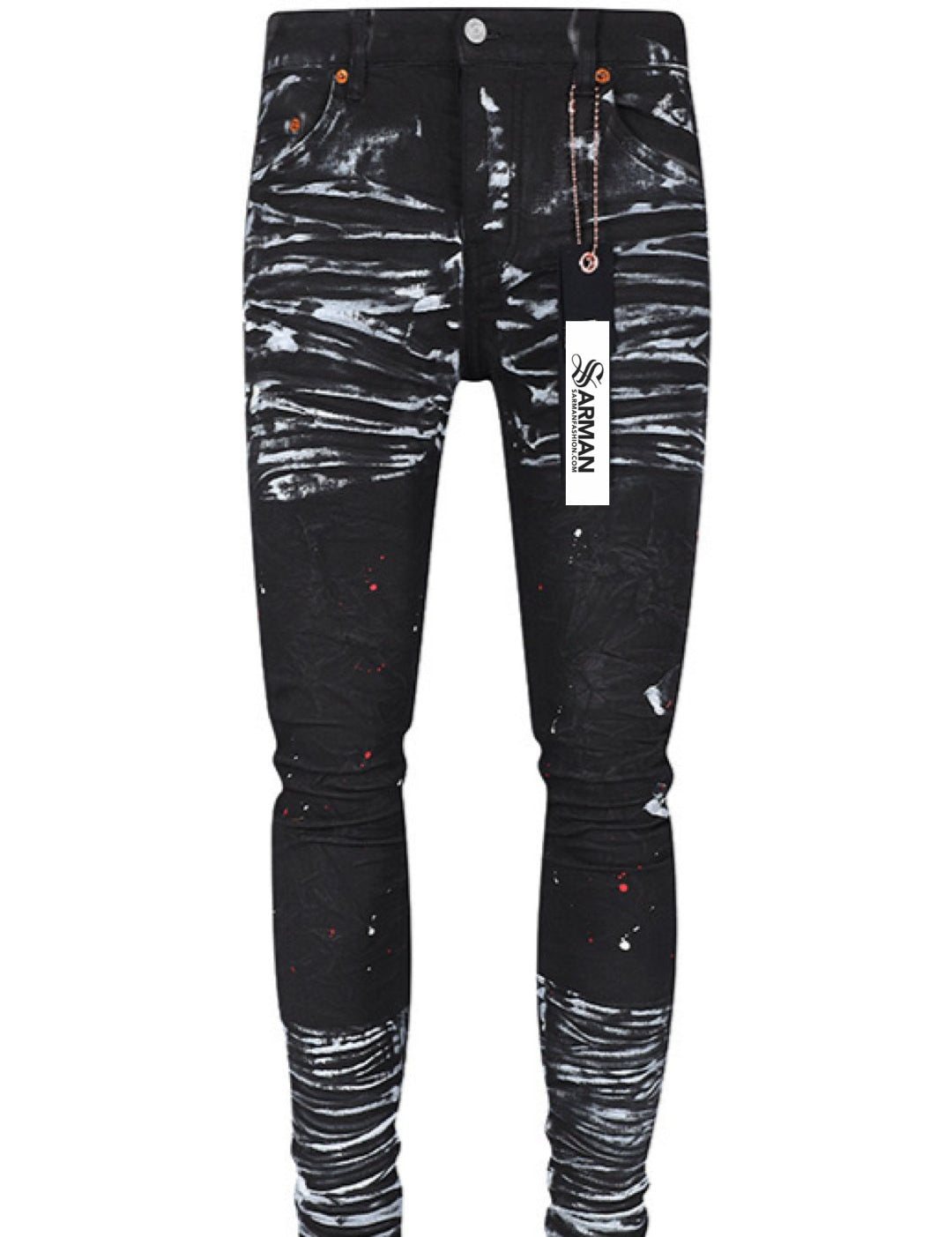 WorkOfArt - Skinny Legs Denim Jeans for Men - Sarman Fashion - Wholesale Clothing Fashion Brand for Men from Canada