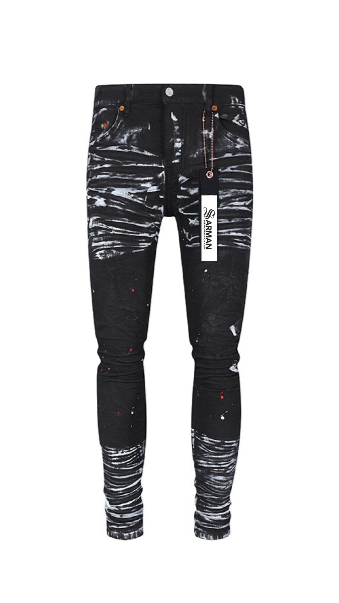 WorkOfArt - Skinny Legs Denim Jeans for Men - Sarman Fashion - Wholesale Clothing Fashion Brand for Men from Canada