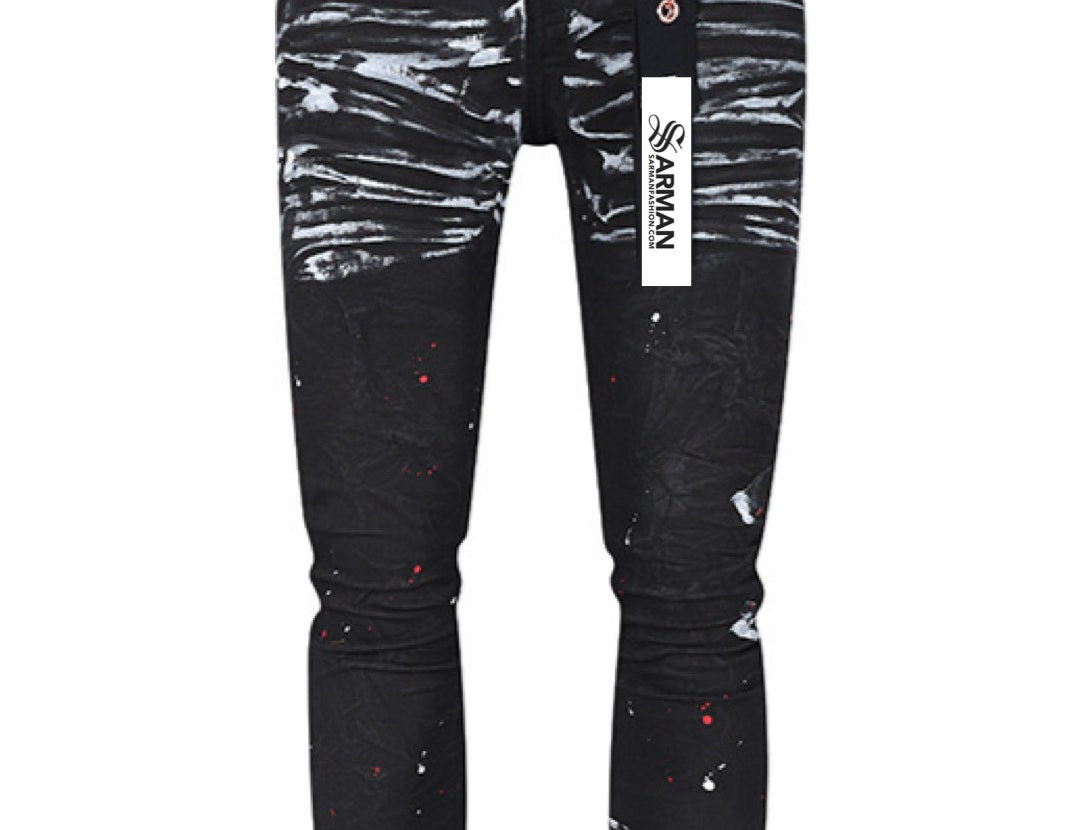 WorkOfArt - Skinny Legs Denim Jeans for Men - Sarman Fashion - Wholesale Clothing Fashion Brand for Men from Canada