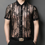 Wumuwa - Short Sleeves Shirt for Men - Sarman Fashion - Wholesale Clothing Fashion Brand for Men from Canada