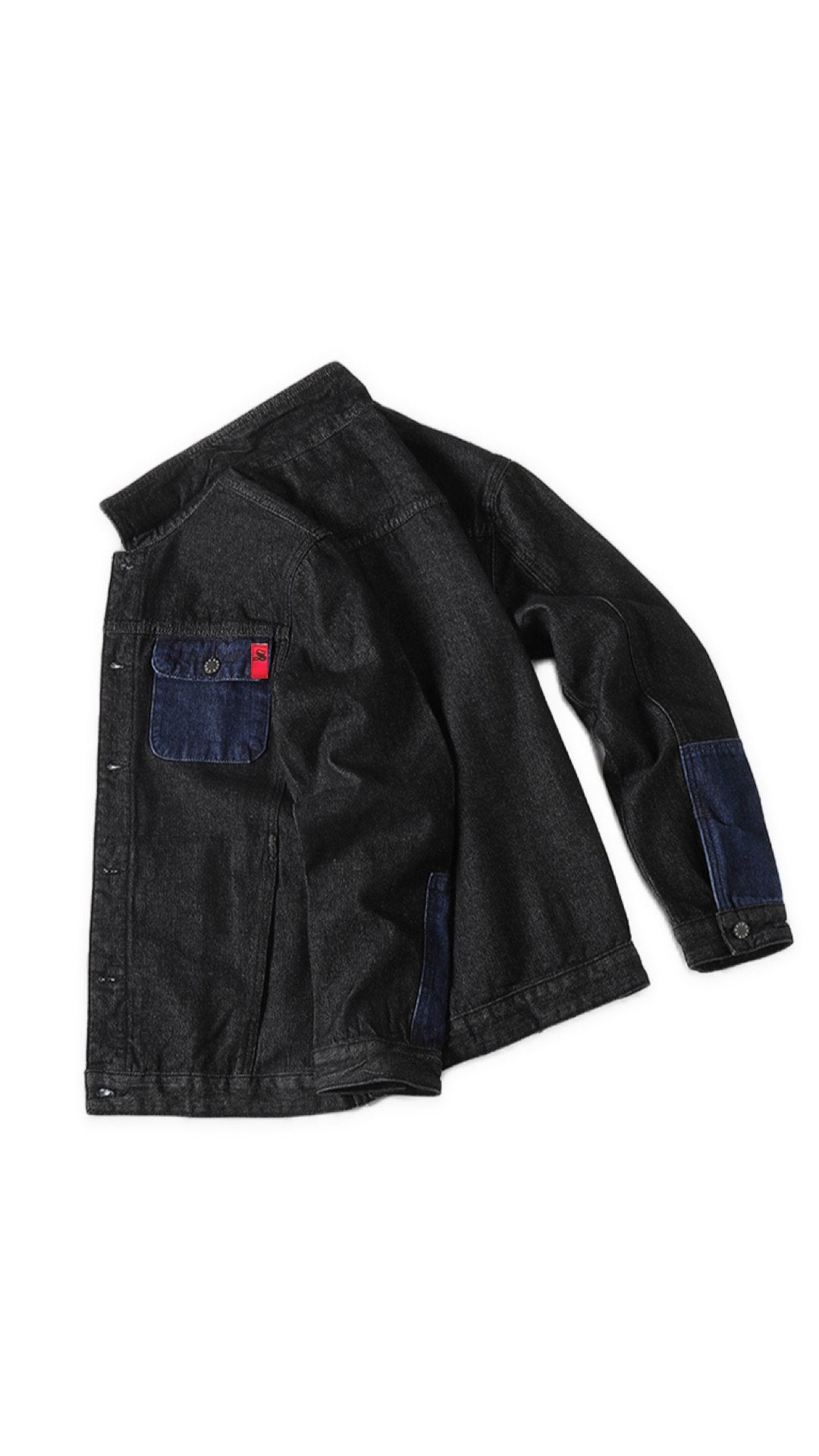 XBTY - Long Sleeve Jeans Jacket for Men - Sarman Fashion - Wholesale Clothing Fashion Brand for Men from Canada