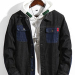 XBTY - Long Sleeve Jeans Jacket for Men - Sarman Fashion - Wholesale Clothing Fashion Brand for Men from Canada