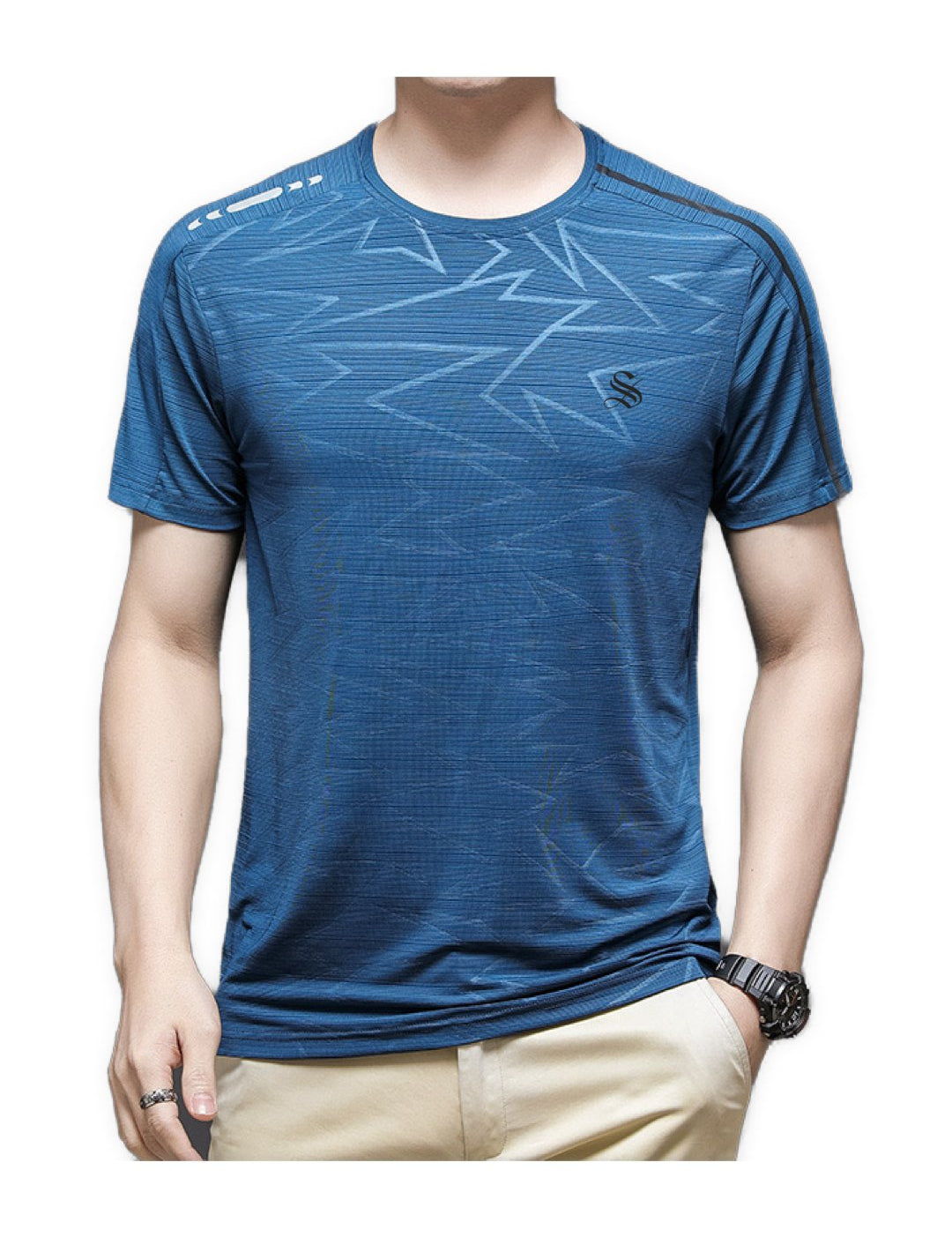 XBYU - T-shirt for Men - Sarman Fashion - Wholesale Clothing Fashion Brand for Men from Canada