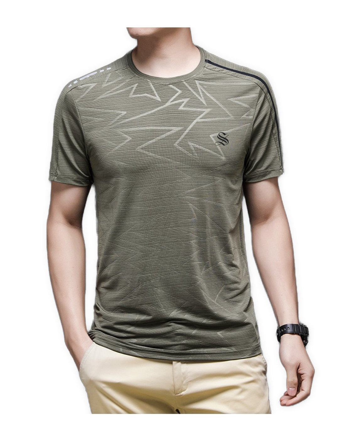 XBYU - T-shirt for Men - Sarman Fashion - Wholesale Clothing Fashion Brand for Men from Canada