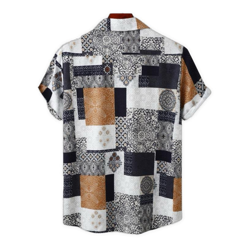 XDDX - Short Sleeves Shirt for Men - Sarman Fashion - Wholesale Clothing Fashion Brand for Men from Canada
