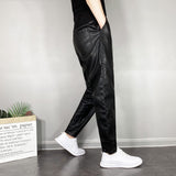 Xumo - Pu Leather Pants for Men - Sarman Fashion - Wholesale Clothing Fashion Brand for Men from Canada