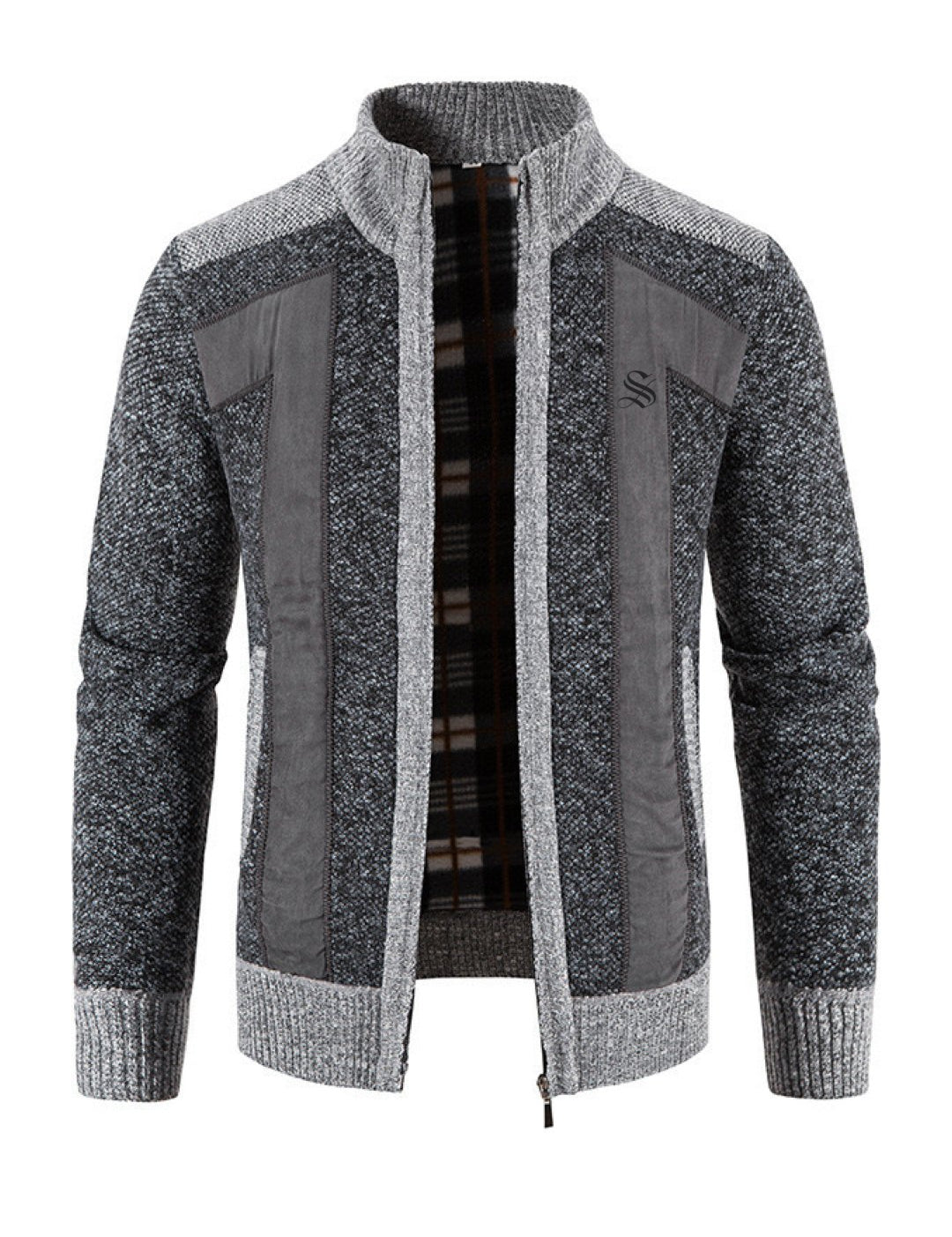 Xuna - Long Sleeve Jacket for Men - Sarman Fashion - Wholesale Clothing Fashion Brand for Men from Canada