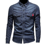 Xunazi - Long Sleeves Shirt for Men - Sarman Fashion - Wholesale Clothing Fashion Brand for Men from Canada
