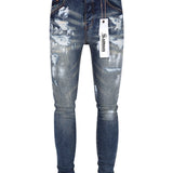 Xuzina - Skinny Legs Denim Jeans for Men - Sarman Fashion - Wholesale Clothing Fashion Brand for Men from Canada