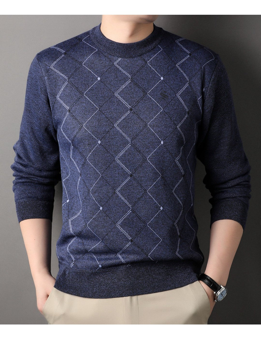 Xyna - Sweater for Men - Sarman Fashion - Wholesale Clothing Fashion Brand for Men from Canada