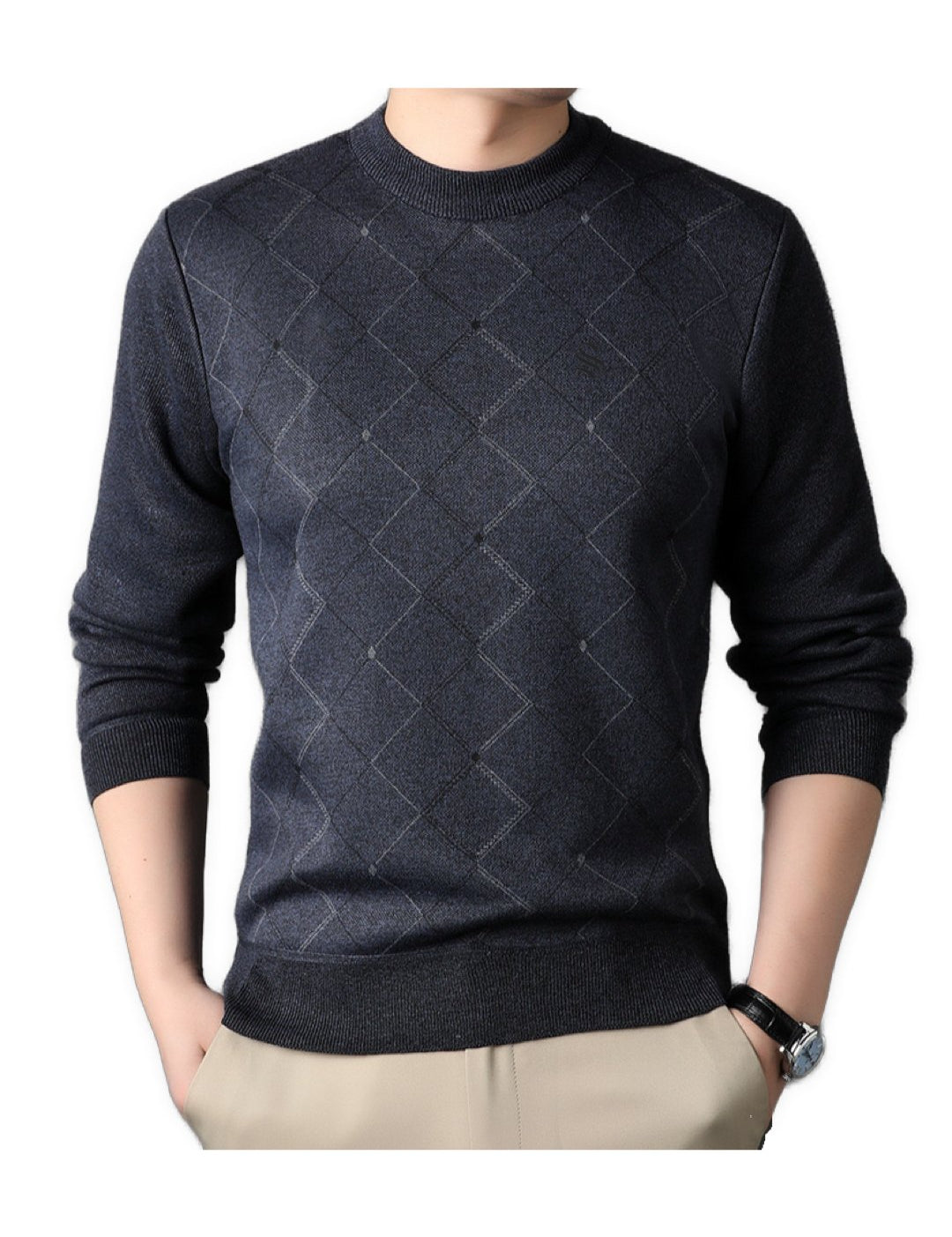 Xyna - Sweater for Men - Sarman Fashion - Wholesale Clothing Fashion Brand for Men from Canada