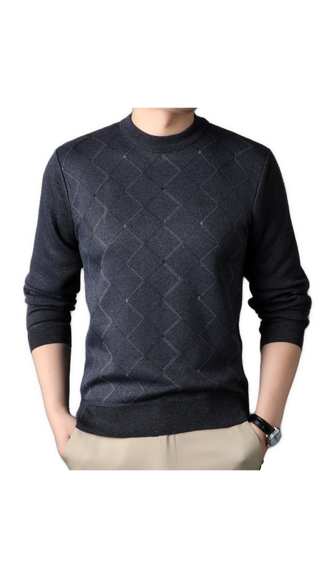Xyna - Sweater for Men - Sarman Fashion - Wholesale Clothing Fashion Brand for Men from Canada
