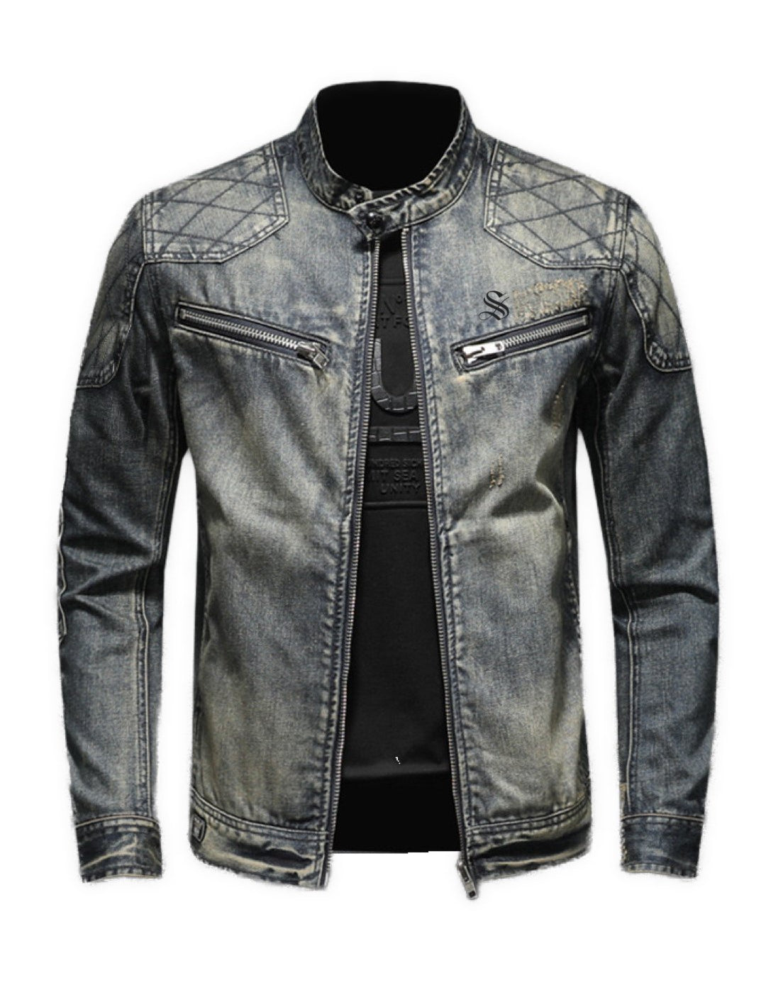 ZDTY - Long Sleeve Jeans Jacket for Men - Sarman Fashion - Wholesale Clothing Fashion Brand for Men from Canada