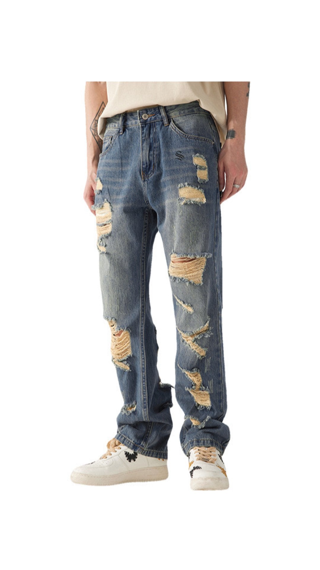 Zelensk - Black Jeans for Men - Sarman Fashion - Wholesale Clothing Fashion Brand for Men from Canada