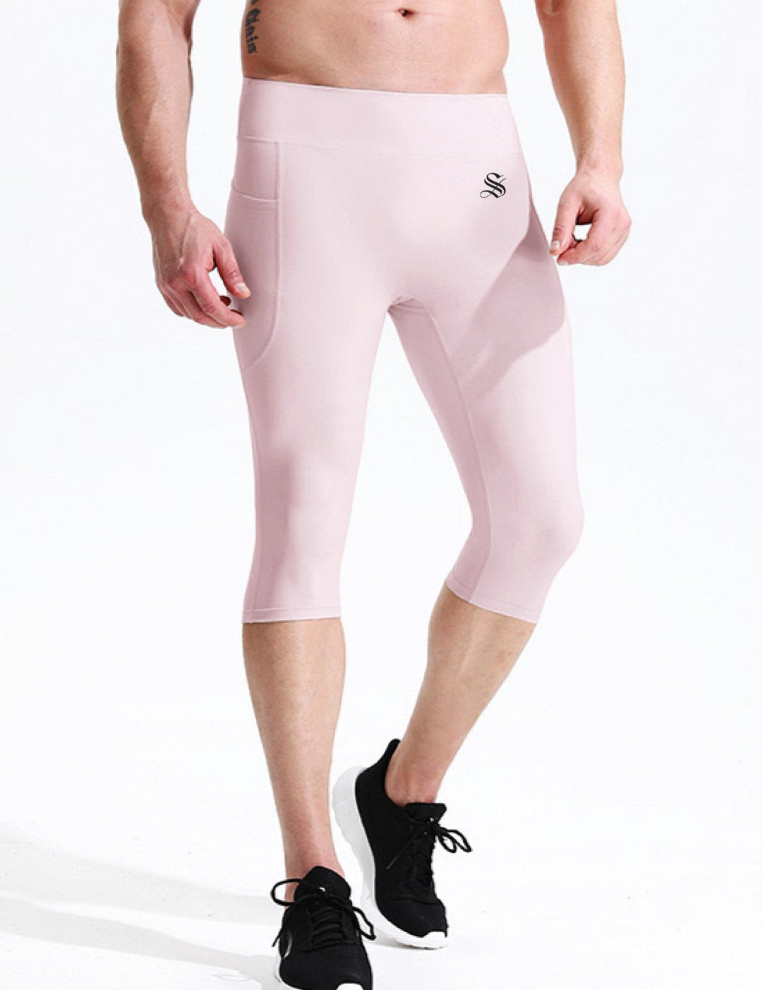 Zezena - Leggings Shorts for Men - Sarman Fashion - Wholesale Clothing Fashion Brand for Men from Canada