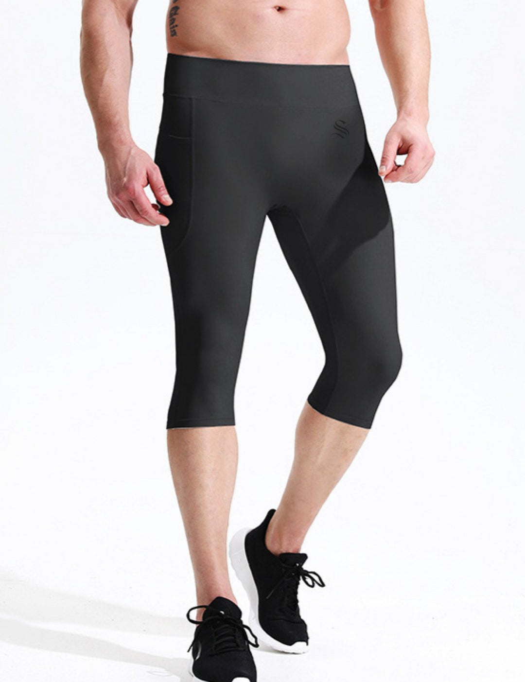 Zezena - Leggings Shorts for Men - Sarman Fashion - Wholesale Clothing Fashion Brand for Men from Canada