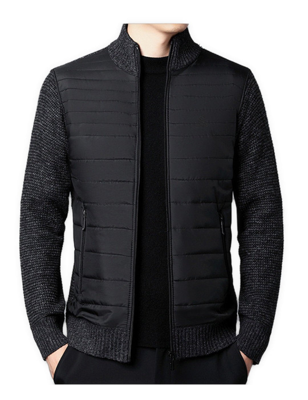 Zilu - Long Sleeve Jacket for Men - Sarman Fashion - Wholesale Clothing Fashion Brand for Men from Canada