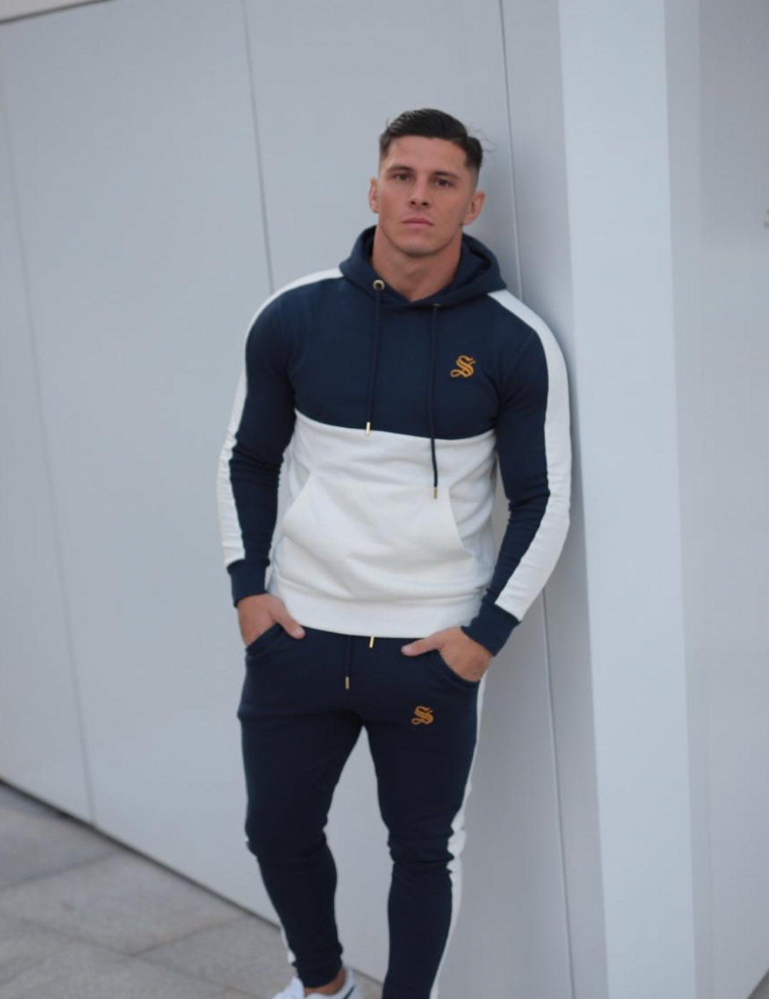 Zo - Blue Hoodie for Men (PRE-ORDER DISPATCH DATE 25 September 2024) - Sarman Fashion - Wholesale Clothing Fashion Brand for Men from Canada