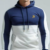 Zo - Blue Hoodie for Men (PRE-ORDER DISPATCH DATE 25 September 2024) - Sarman Fashion - Wholesale Clothing Fashion Brand for Men from Canada
