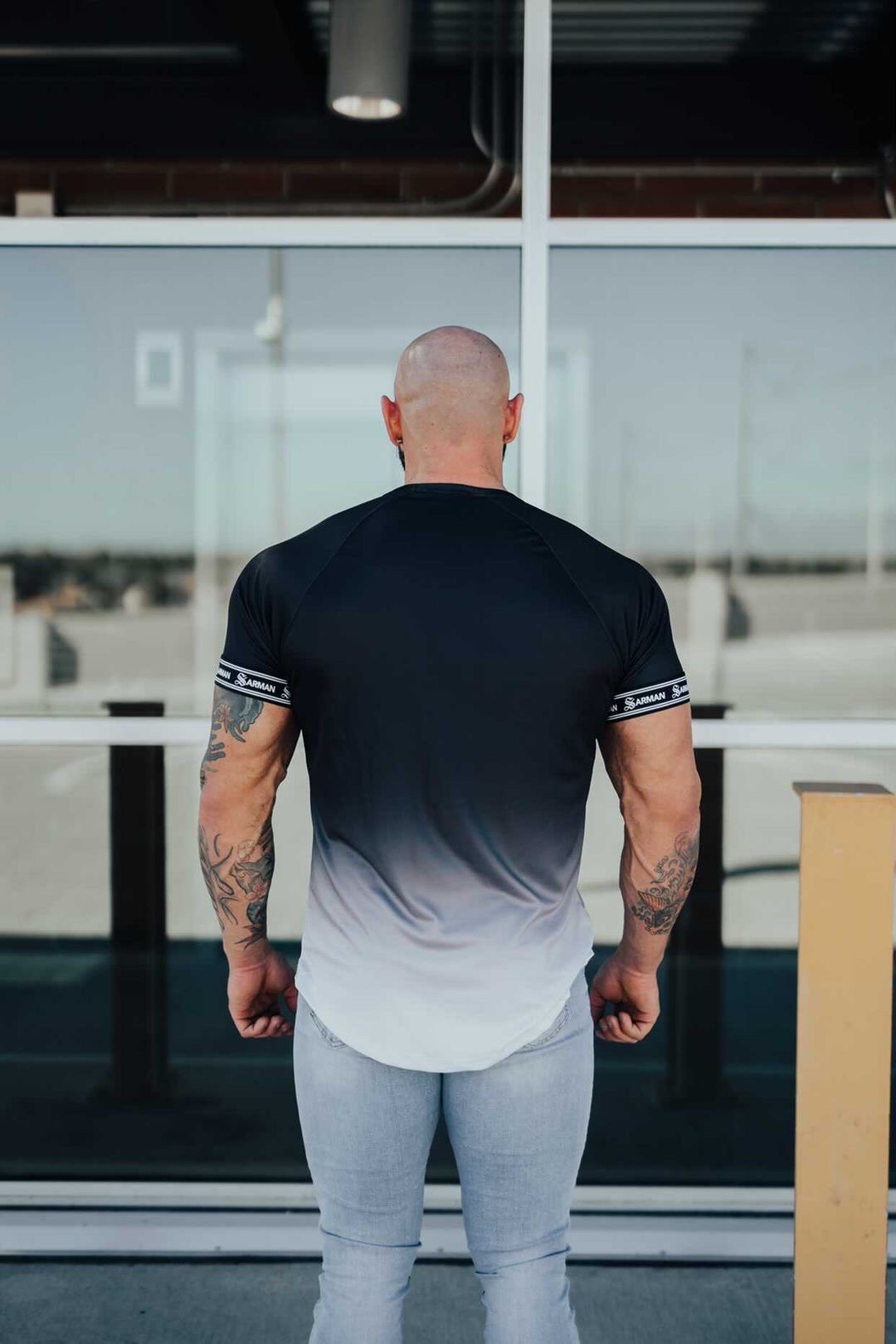 Zoho - Black T-shirt for Men - Sarman Fashion - Wholesale Clothing Fashion Brand for Men from Canada