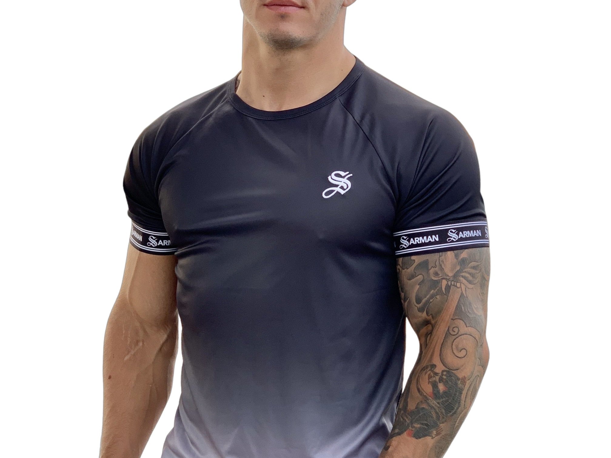 Zoho - Black T-shirt for Men - Sarman Fashion - Wholesale Clothing Fashion Brand for Men from Canada