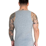 Zolano - Gris Tank Top for Men - Sarman Fashion - Wholesale Clothing Fashion Brand for Men from Canada