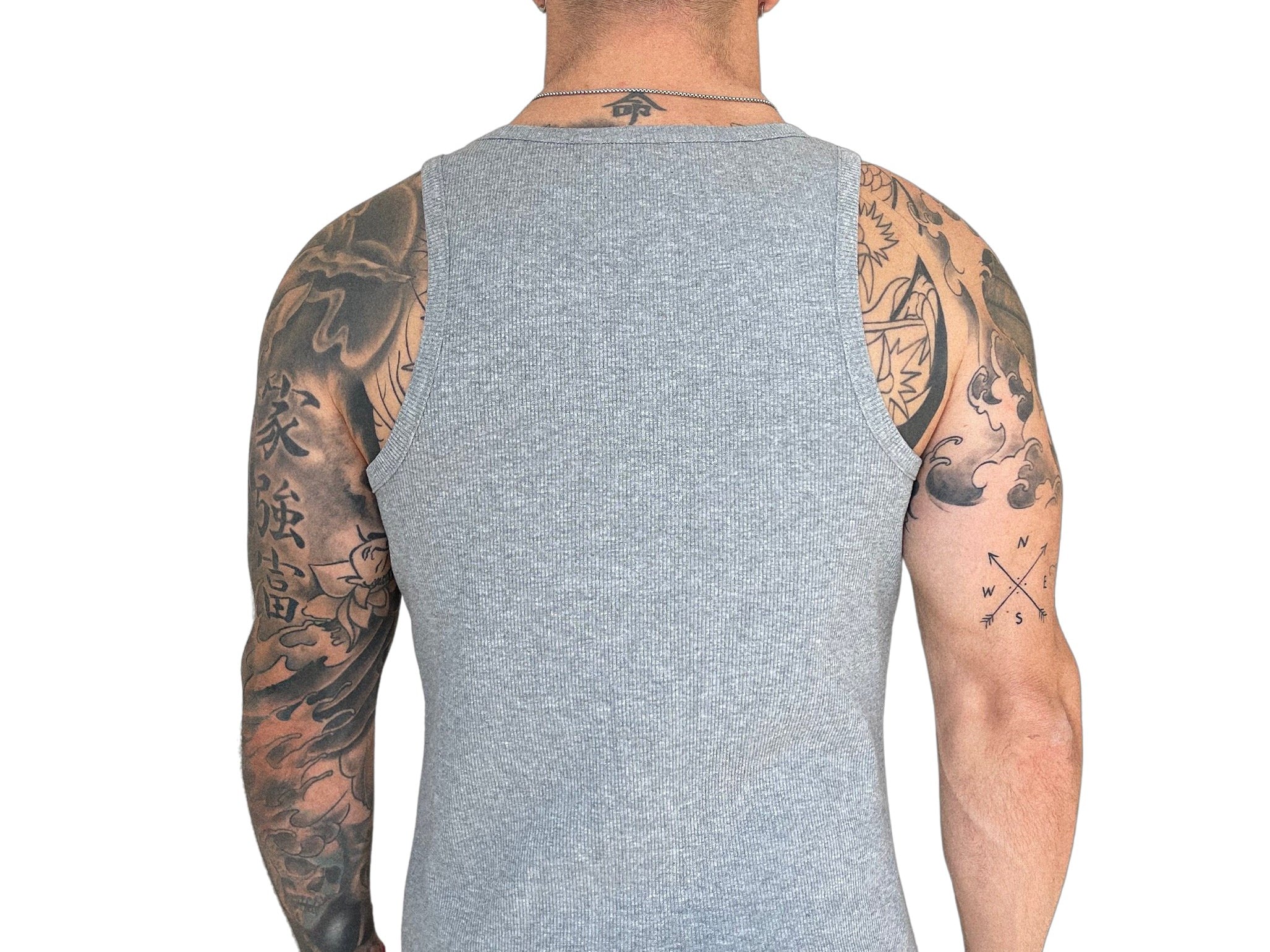 Zolano - Gris Tank Top for Men - Sarman Fashion - Wholesale Clothing Fashion Brand for Men from Canada