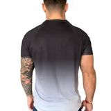 Zomik - Black/Grey T-Shirt for Men (PRE-ORDER DISPATCH DATE 1 JULY 2022) - Sarman Fashion - Wholesale Clothing Fashion Brand for Men from Canada