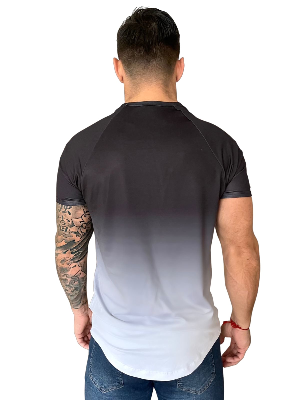 Zomik - Black/Grey T-Shirt for Men (PRE-ORDER DISPATCH DATE 1 JULY 2022) - Sarman Fashion - Wholesale Clothing Fashion Brand for Men from Canada