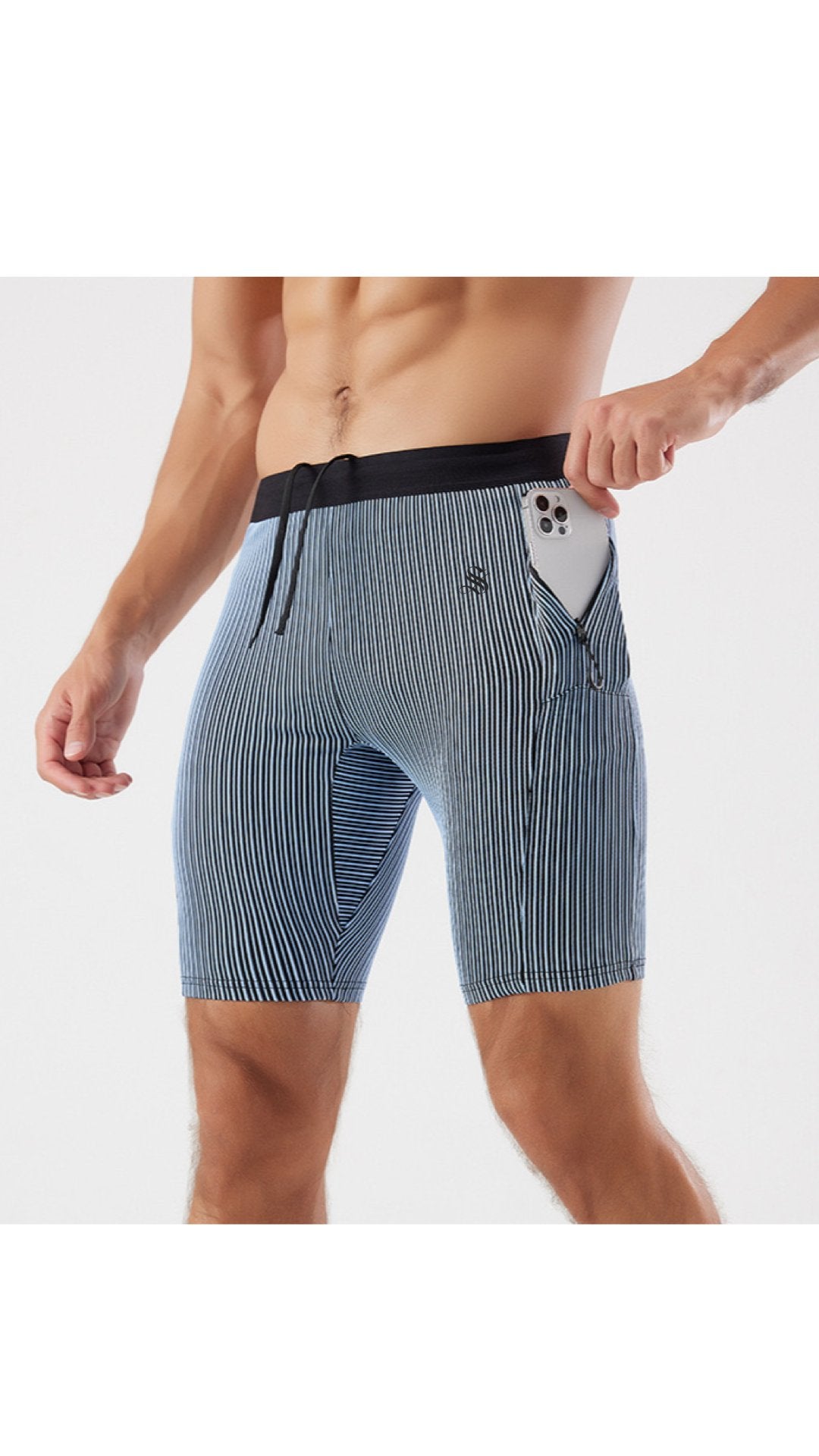 Zulen - Leggings Shorts for Men - Sarman Fashion - Wholesale Clothing Fashion Brand for Men from Canada