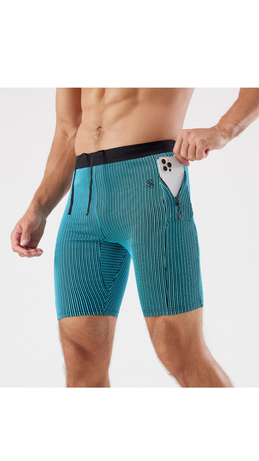 Zulen - Leggings Shorts for Men - Sarman Fashion - Wholesale Clothing Fashion Brand for Men from Canada