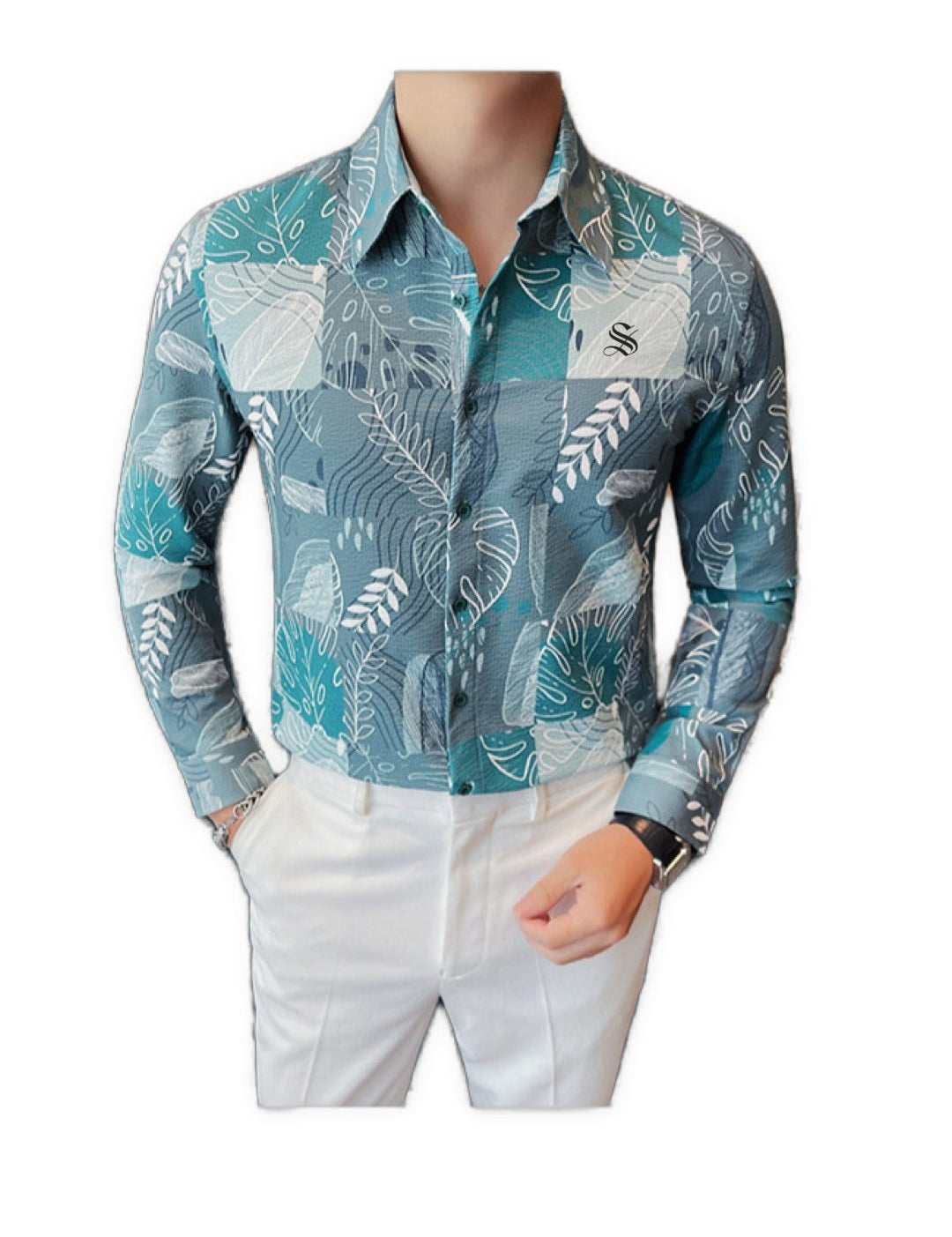 Zumia- Long Sleeves Shirt for Men - Sarman Fashion - Wholesale Clothing Fashion Brand for Men from Canada