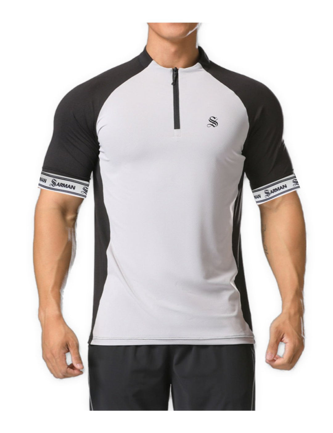 Zumira 4 - T-Shirt With Straps for Men - Sarman Fashion - Wholesale Clothing Fashion Brand for Men from Canada
