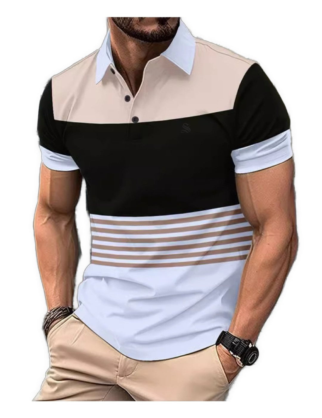 ZWZZ - Polo Shirt for Men - Sarman Fashion - Wholesale Clothing Fashion Brand for Men from Canada